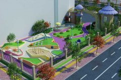 2022年信陽大型幼兒園裝修設(shè)計(jì)效果圖案例